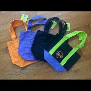 BUNDLE OF 3: You pick colors! 

Trader Joe’s Halloween Mini Canvas Totes
